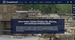 Desktop Screenshot of exceptionalstone.com